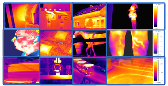 Termografia utilização Aplicações Elétricas