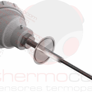 Termorresistência com Cabeçote, Bainha e Triclamp - THCOM TR40