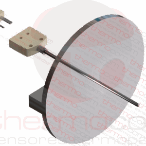 Termorresistência com Conector Miniatura na Bainha (com Flange) - THCOM TR34